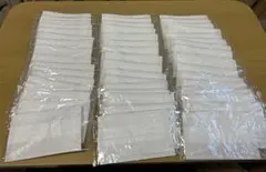 個包装不織布マスク　白　小さめサイズ　50枚