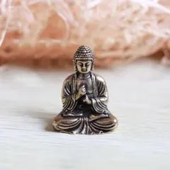 황동제 미니불상 석가여래 진언밀교 연기물 간지 부적 미·신년생 본존