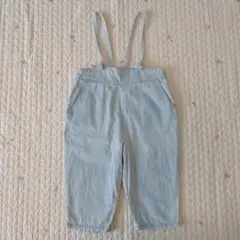 テータテート　デニムサロペット　90サイズ　ママコラボ