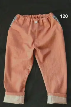 サルエルパンツ B 120 ハンドメイド ピンク