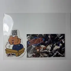 AGF 2025 さんくま3SKM 3KUMA ステッカー&カード