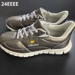 Golden Bear メタリックグレー スニーカー24