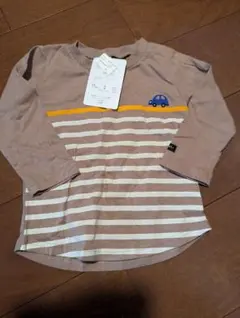 【新品未使用】長袖カットソー車柄 95サイズ