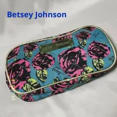 Betsey Johnson 薔薇 花柄 ポーチのサムネイル