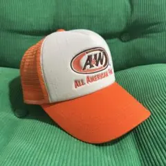 A&W キャップ オレンジ
