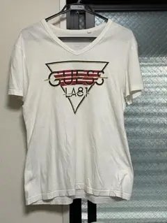 GUESS 半袖Tシャツ ホワイト Lサイズ