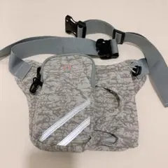 EZIECO ウエストバッグ ポーチ スポーツ ジョギング ペットボトル グレー