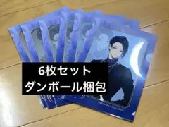 6枚セット　刀剣乱舞 10周年 セブン イレブン 三日月宗近 クリアファイル