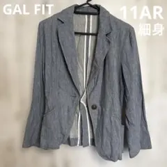 GAL FIT デニム風　薄手ジャケットのサムネイル