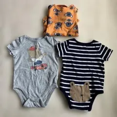 【70cm3点】半袖ロンパース　長袖ロンパース　baby gap breeze