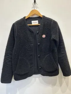 Vincent et Mireille ブラックフリースアウター