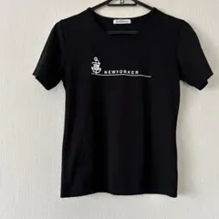 NEWYORKER 半袖 Tシャツ ブラック アンカー刺繍 Mのサムネイル