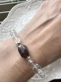 極美品◇希少レッドガーデンクォーツ ペンダントトップ 高透明 水晶 