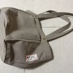 一澤帆布　ベージュ　ポケット2個のサムネイル
