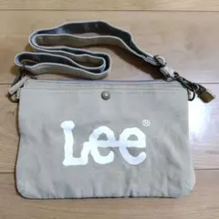 Lee ショルダーバッグ グレーベージュ