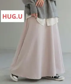 HUG.U ハグユー Aライン フレアロングスカート