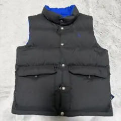 【美品】Ralph Laurenのダウンベスト リバーシブル　140