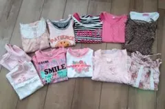 女の子 トップス12点セット 90～100センチ