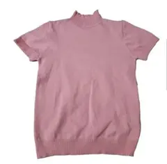 SHEIN ピンク 半袖ニット XS