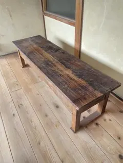 ベンチ 作業台 骨董 別途オークション出品