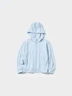 UNIQLO エアリズムメッシュUVカットフルジップパーカー　150