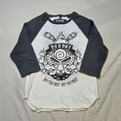 ヒステリックミニ ミニちゃん ラグランTシャツ グレー 130cm