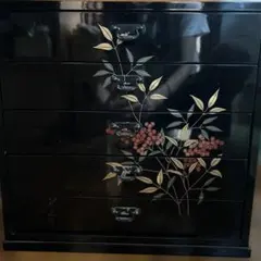 重箱 骨董品 八寸五段重箱 花鳥図 共箱 - メルカリ