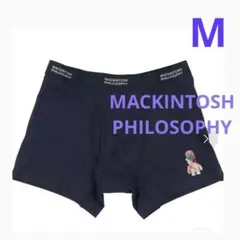 箱傷みあり　マッキントッシュフィロソフィー　ボクサーパンツ　ネイビー　ベア　下着