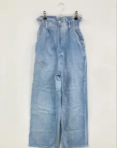 oneway デニム　パンツ　ブルー　S レディース　ゴム