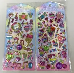 ◇ジュエリーステッカー 宝石スティックマジカルトゥインクル　2枚セット