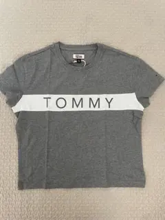 新品 TOMMY HILFIGER DENIM 半袖Tシャツ XS グレー