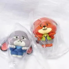 すねてマス フィギュアコレクション そのに ニック ジュディ ガチャ ズートピア