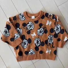 futafuta ミッキーマウス柄 セーター 100