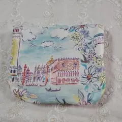 リバティfuwara6重ガーゼハンカチ◇ヴェネツィア