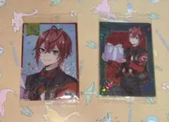 ツイステ　ツインウエハース6　リドル・ローズハート　ユニオンバースデー　箔押し