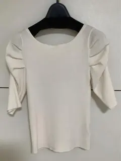 トランテアンソンドゥモード　トップス　カットソー　リボン付