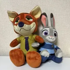 【新品】ズートピア ペア ぬいぐるみ