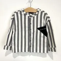 monina キッズ　120センチ　シャツ　ストライプ