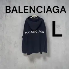 BALENCIAGA ブラック パーカー Lのサムネイル