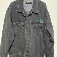 XLARGE グレー デニムジャケット L