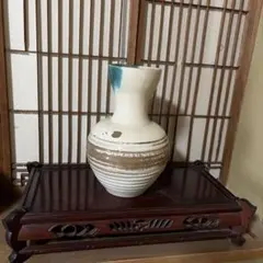 唐木 花台 飾り台 透かし彫り - メルカリ