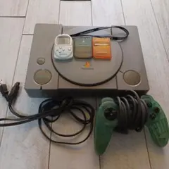 【動作未確認】PlayStation (PS1) 本体&付属品セット