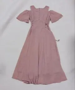 新品 メイメイジェイ オフショルダーワンピース 40 EOP1844 MLサイズ