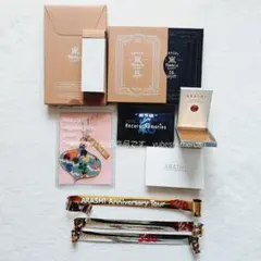 嵐 会員限定フォトフレーム・スワロフスキー・オーナメント・メモ帳・金銀テープ