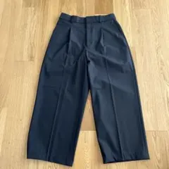 UNIQLO タックワイドパンツ