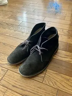 美品！Clarks （クラークス）ダークネイビースウェードレザー・デザートブーツ Desert Boot / メンズ デザートブーツ （ネイビースエード