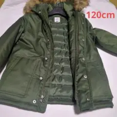 GAP KIDS ギャップキッズ オリーブグリーン コート 120cm　カーキ