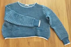 シンプリシテ ストライプ 長袖ニットのサムネイル