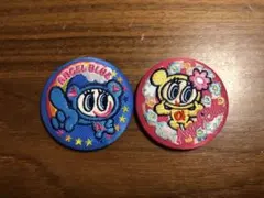 ナルミヤキャラクターズ 刺繍缶バッジ　エンジェルブルー