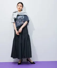 アダムエロペ　タフタティアードスカートのサムネイル